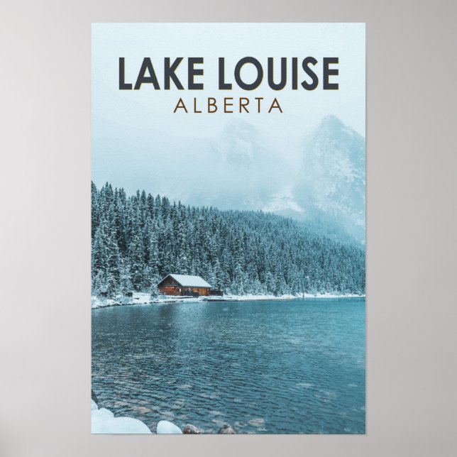 Lago Louise Alberta Canadá Viaje de arte (Frente)