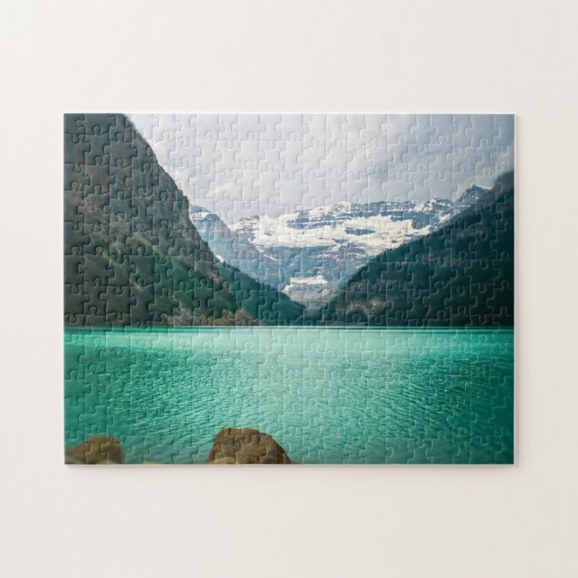 Lago Louise Banff Alberta. Rompecabezas (Horizontal)