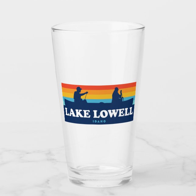Lago Lowell Idaho Canoe (Anverso)
