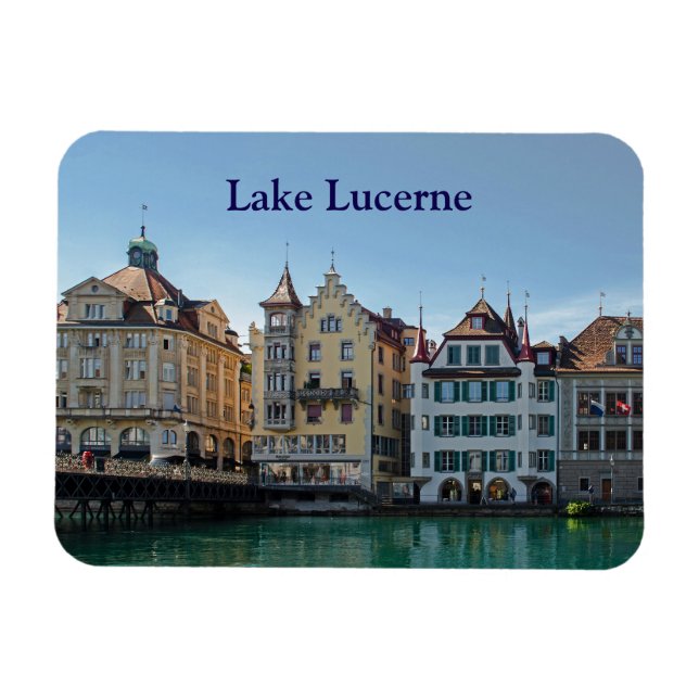 Lago Lucerne, imán marítimo de Suiza (Horizontal)