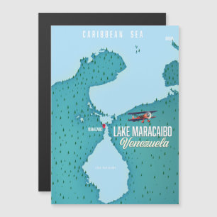 Lago Maracaibo, navegación cartográfica de Venezue