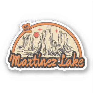 Lago Martinez, Arizona  Calcomanía