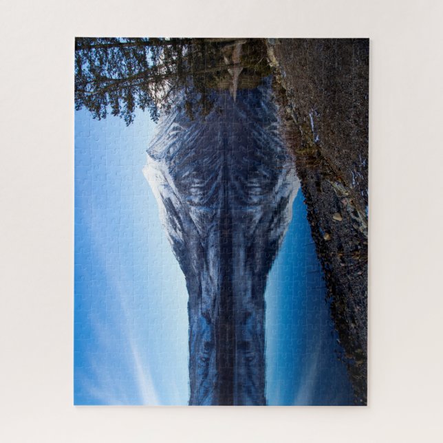 Lago McDonald, rompecabezas 16x20 del Parque (Vertical)