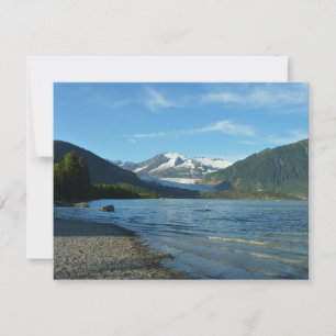Lago Mendenhall en Juneau Alaska Paisaje