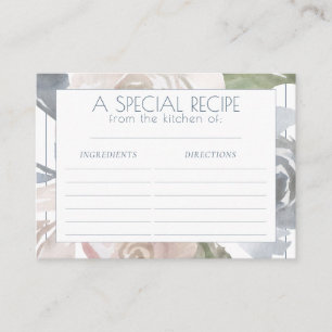 Lago Misty   Bonita Tarjeta De Recetalidad Blanque