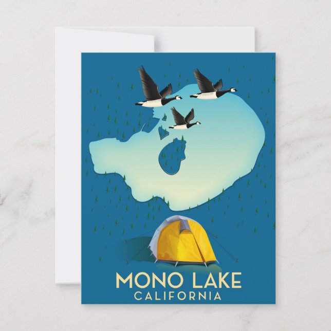 Lago Mono California EE. UU. (Anverso)