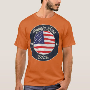 Lago Navajo - Camiseta de recuerdo Patriótica Utah