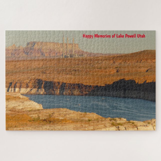 Lago Powell Utah. Rompecabezas (Horizontal)