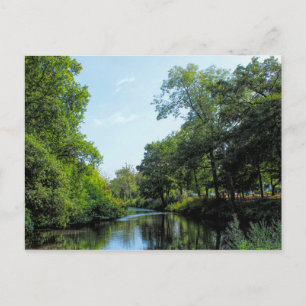 Lago Roath Park, Cardiff, postal de Gales