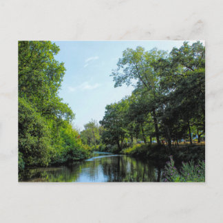 Lago Roath Park, Cardiff, postal de Gales
