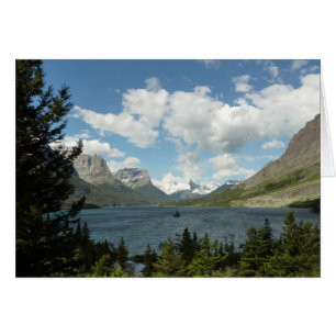 Lago Saint Mary II en el Parque Nacional Glacier