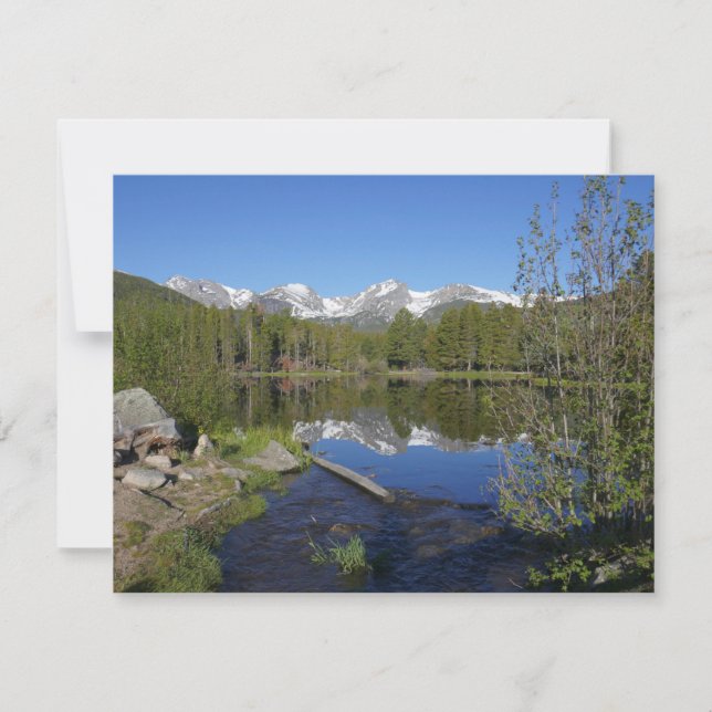 Lago Sprague II en el Parque Nacional de las Monta (Anverso)