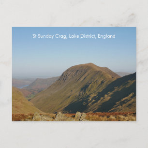 Lago St Sunday Crag Lake District Tarjeta Postal