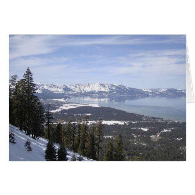 Lago Tahoe (Anverso (Horizontal))