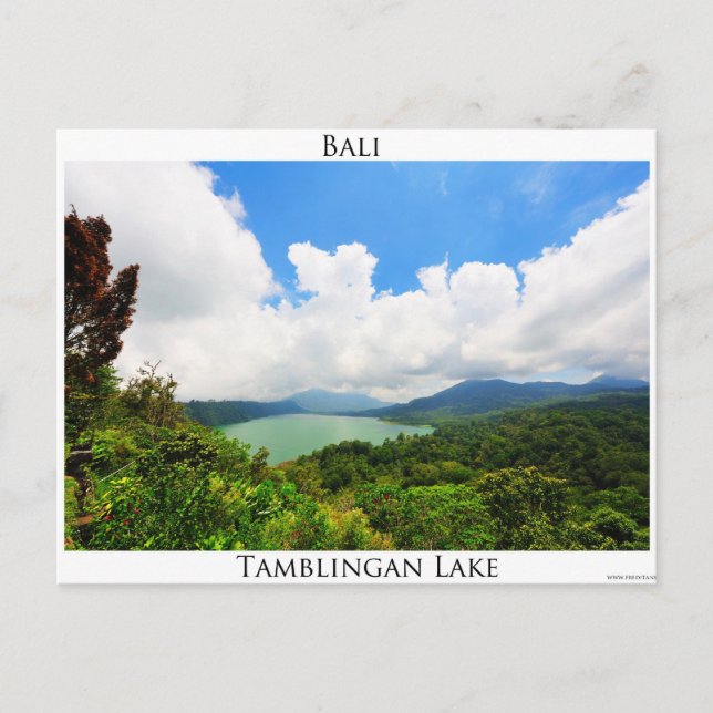 Lago Tamblingan - Tarjetas postales (Anverso)
