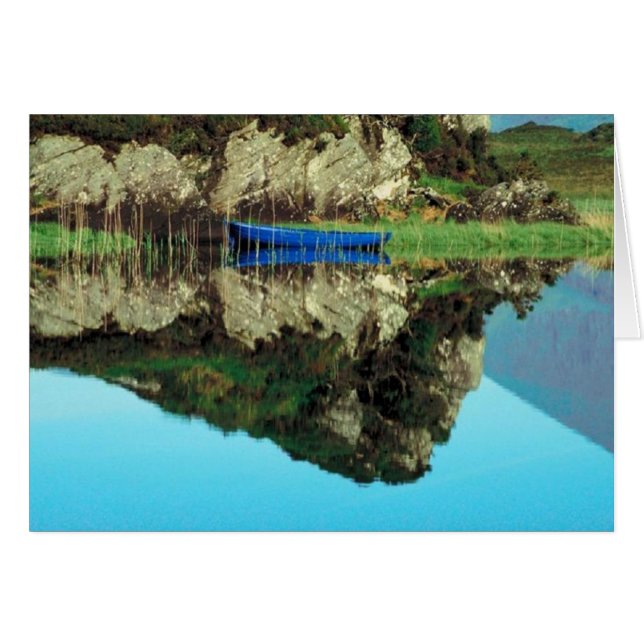 Lago Tarjeta-Impresionante Irlanda (Anverso (Horizontal))
