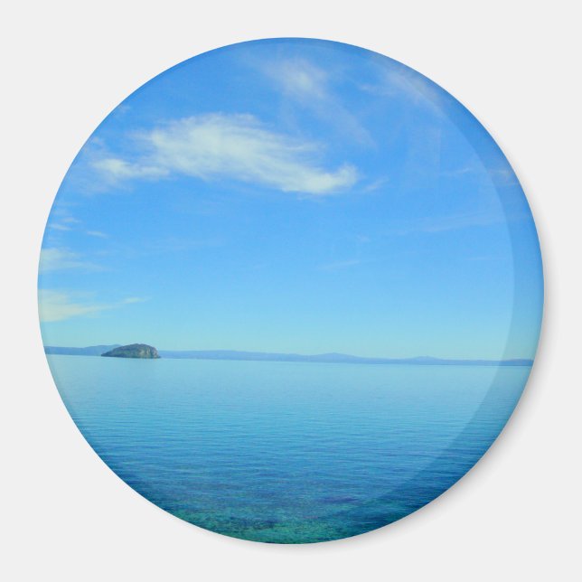 Lago Taupo, imán de Nueva Zelanda (Frente)