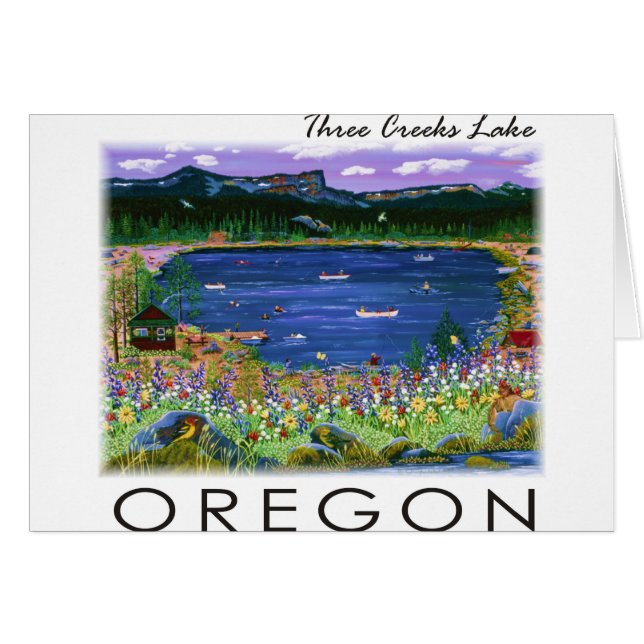 Lago Three Creeks (Anverso (Horizontal))