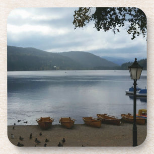 Lago Titisee Alemania Posavasos de Plástico