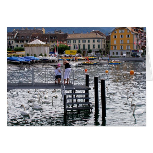 Lago Vevey Ginebra (Anverso (Horizontal))