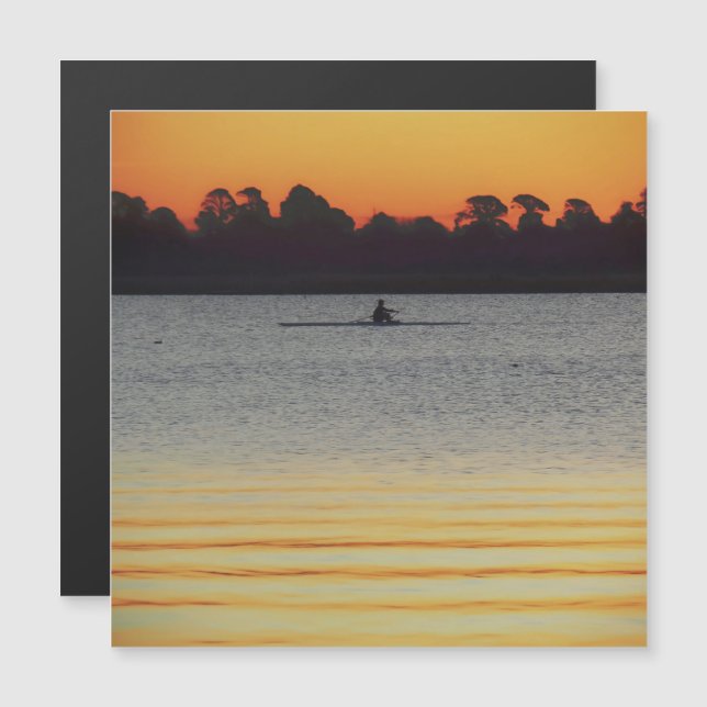 Lago Wendouree Calma Antes del Anochecer (Anverso/Reverso)