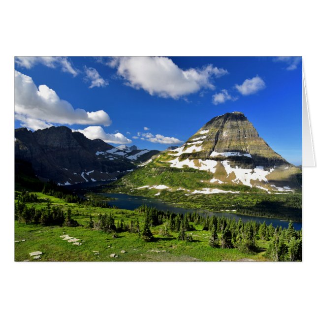 Lago y montaña ocultados de Bearhat (Anverso (Horizontal))