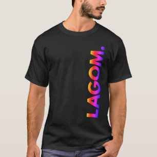 LAGOM. Camiseta de la puesta del sol