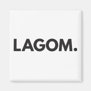 LAGOM. Imán