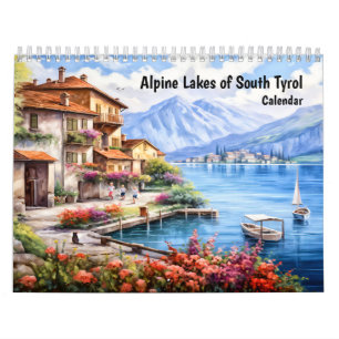 Lagos alpinos del Tirol del Sur – Calendario