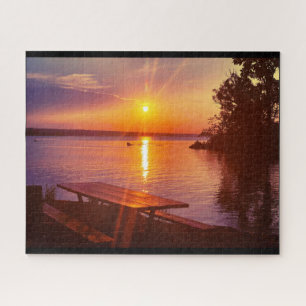 LAGOS DE DEDO CAYUGA LAGO JIGSAW PUZZLE