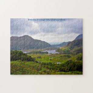 Lagos de Killarney. Rompecabezas del parque nacion