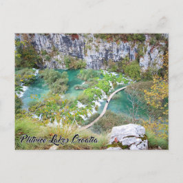 Lagos de Plitvice, Croacia - postal del parque nac