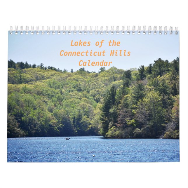 Lagos del calendario de las colinas de Connecticut (Tapa)