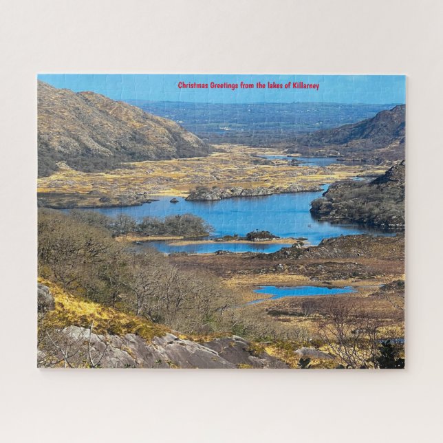 Lagos del rompecabezas de Killarney Kerry Jigsaw (Horizontal)