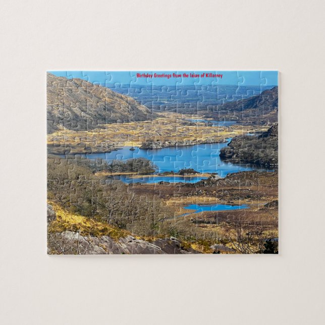 Lagos del rompecabezas de Killarney Kerry Jigsaw (Horizontal)