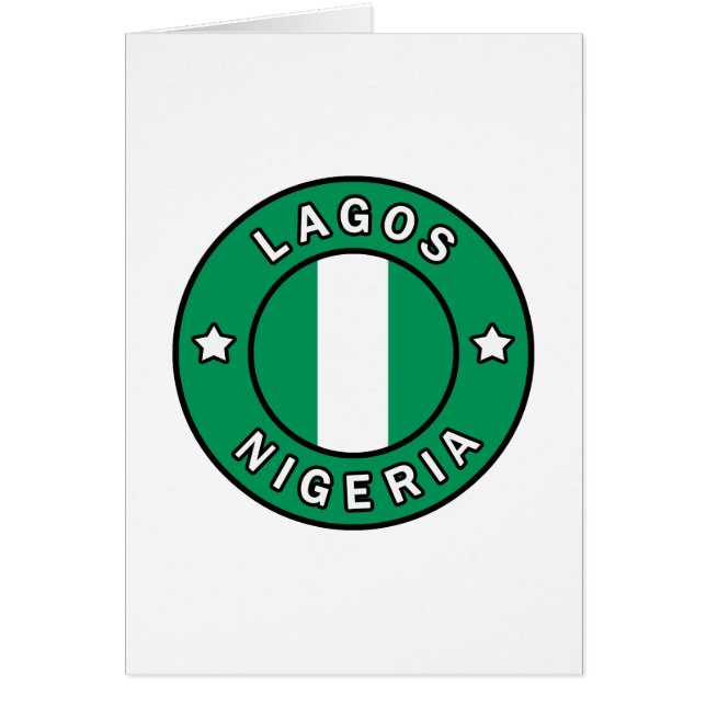 Lagos Nigeria (Frente)