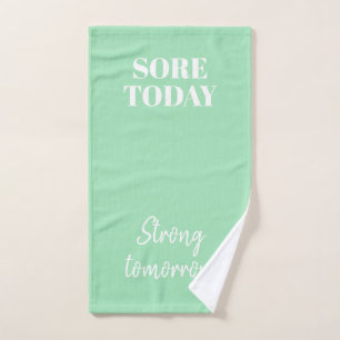 Lágrima verde de la menta hoy fuerte mañana gimn