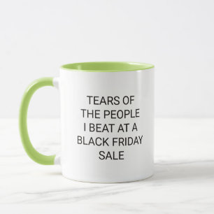 Lágrimas de la gente que vencí en una taza del Vie