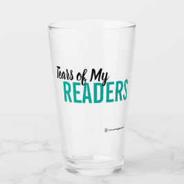 Lágrimas de mis lectores: Tumbler de vidrio