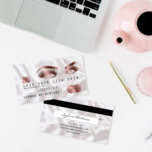 Lágrimas de oro estilo Rosa con tarjeta de crédito