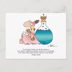 LÁGRIMAS EN una postal de BOTELLA por April McCall