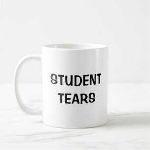 Lágrimas estudiantiles - Graciosa taza de café par