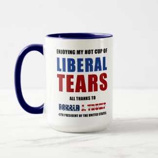 Lágrimas liberales 47º presidente - 15 oz. Jarra