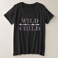Lágrimas y collares de niños salvajes slogan tee