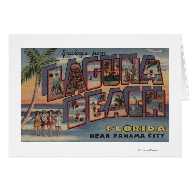 Laguna Beach, Florida - Grandes Escenas de letras (Anverso (Horizontal))