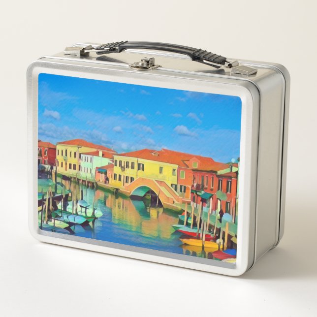 Laguna Veneciana - MURANO - panorama (Anverso)