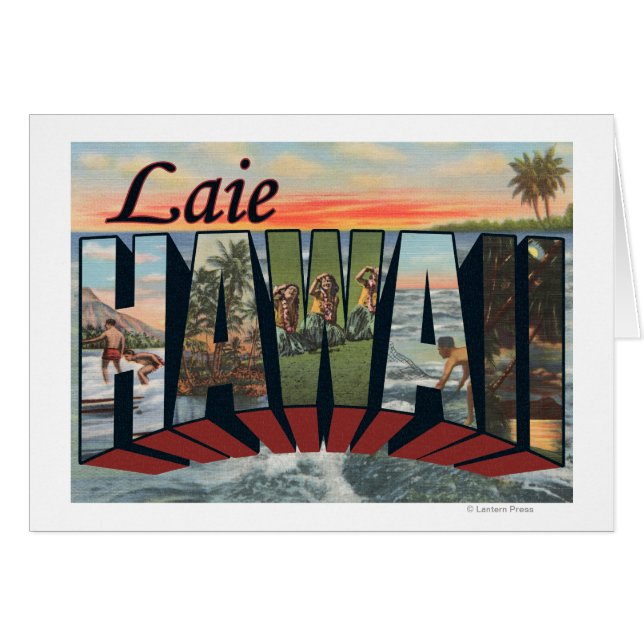 Laie, HawaiiEscenas de letras grandesLaie, HI (Anverso (Horizontal))