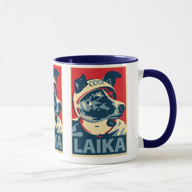 Laika el perro del espacio - Laika: Taza de OHP (Derecha)