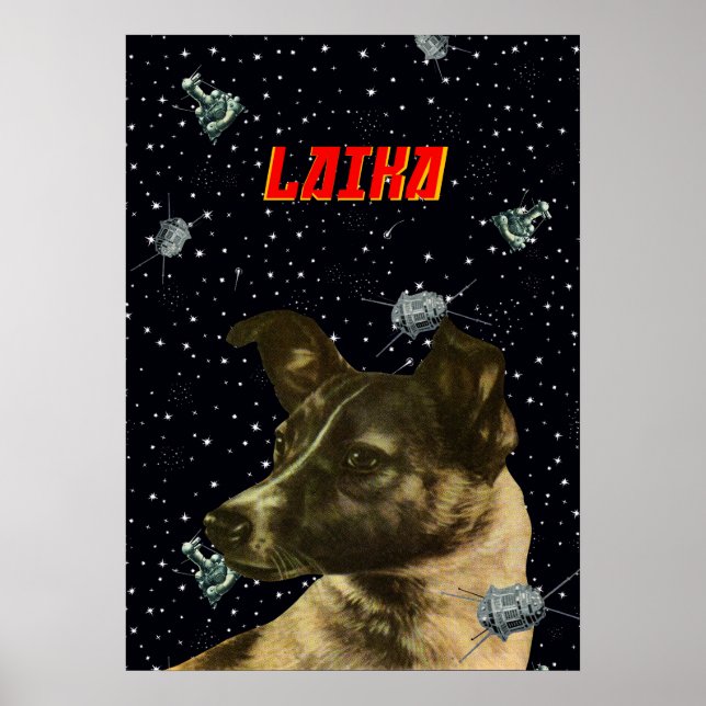 Laika — Sovietwave, arte espacial Gagarin (Frente)