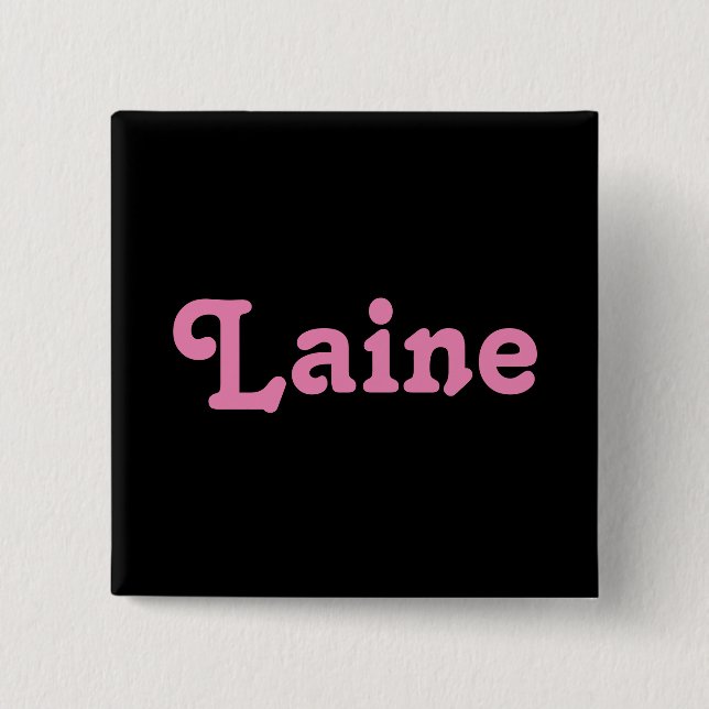 Laine botón (Anverso)